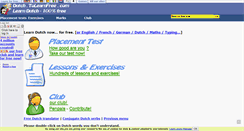 Desktop Screenshot of dutch.tolearnfree.com